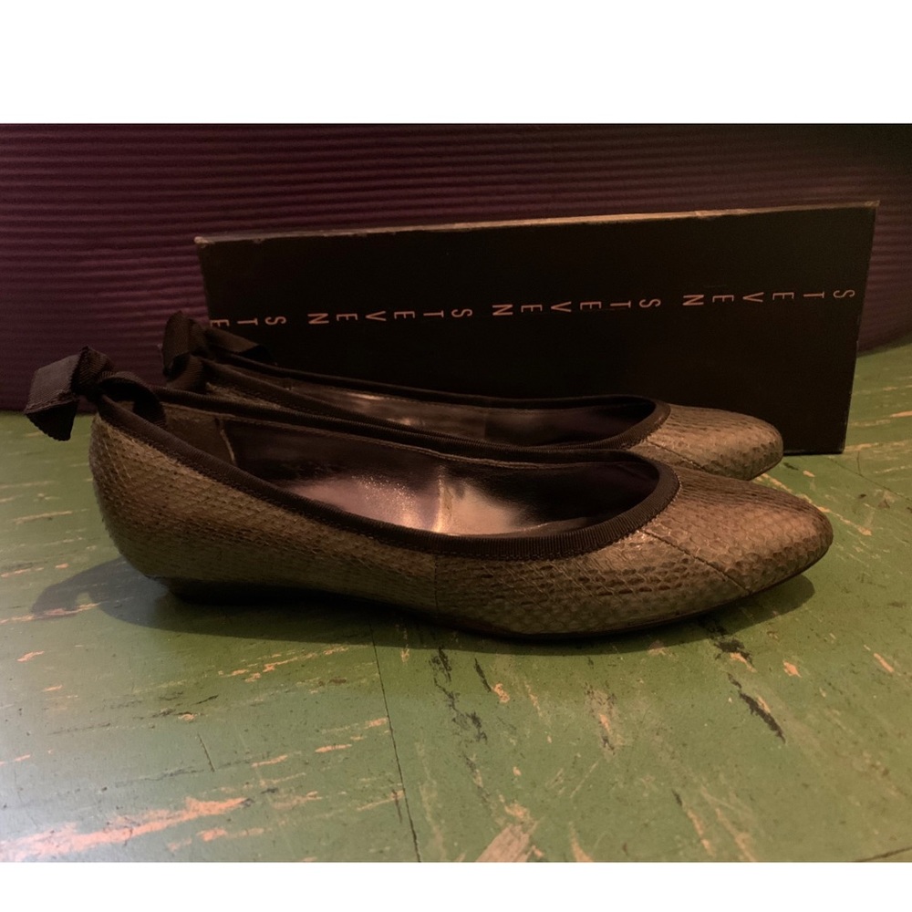 New Steve Madden Flats Snakeskin Size 6.5 - Picture 4 of 7